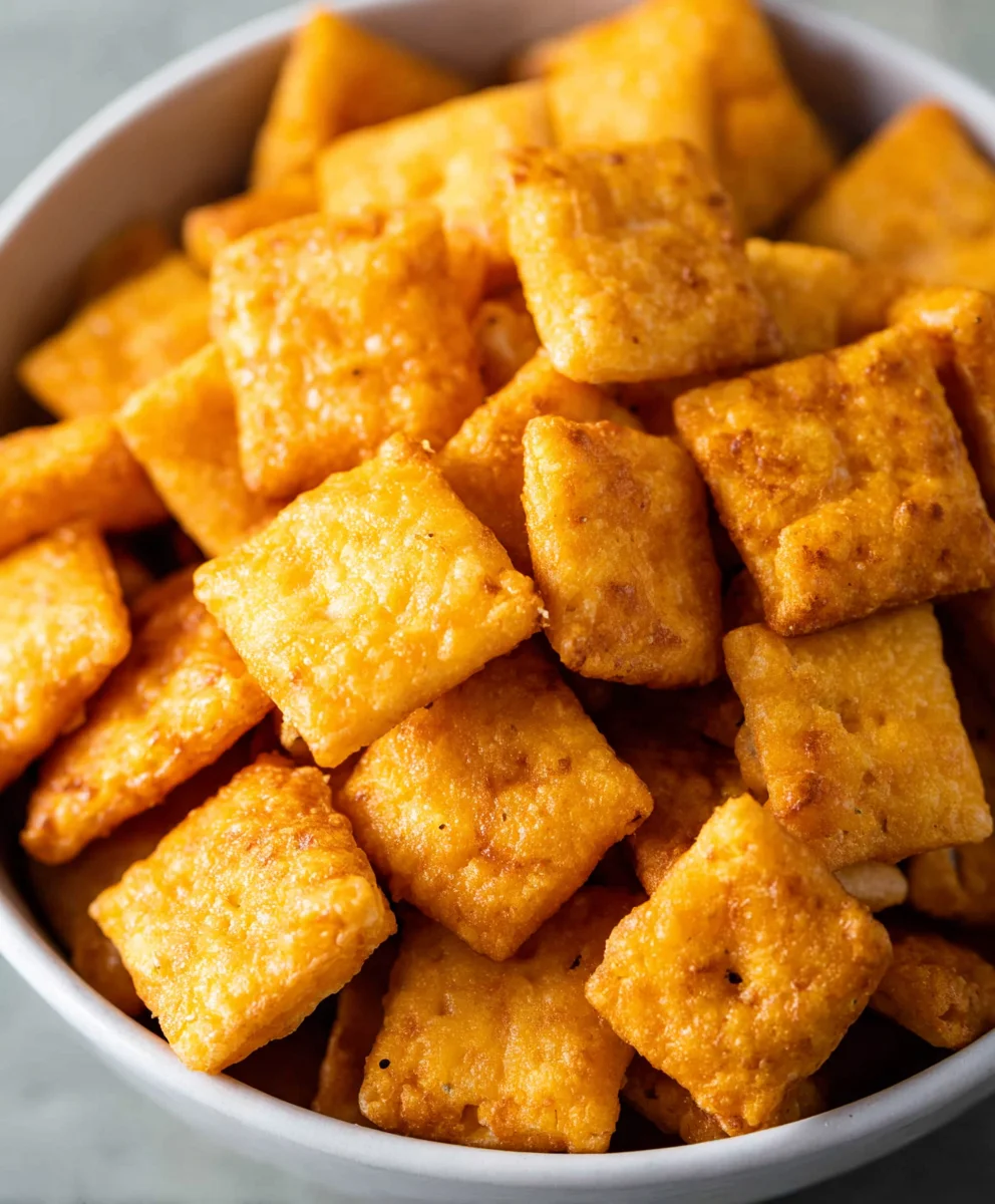 Homemade Cheez-Its - Easy & Delicious Crackers
