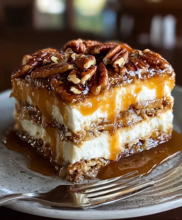 Pecan Pie Lasagna Dessert – Sweet Holiday Treat