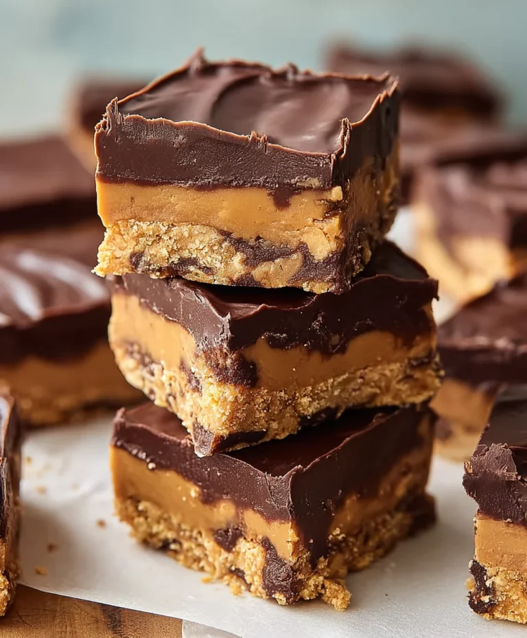 Decadent Chocolate Peanut Butter Bars Recipe