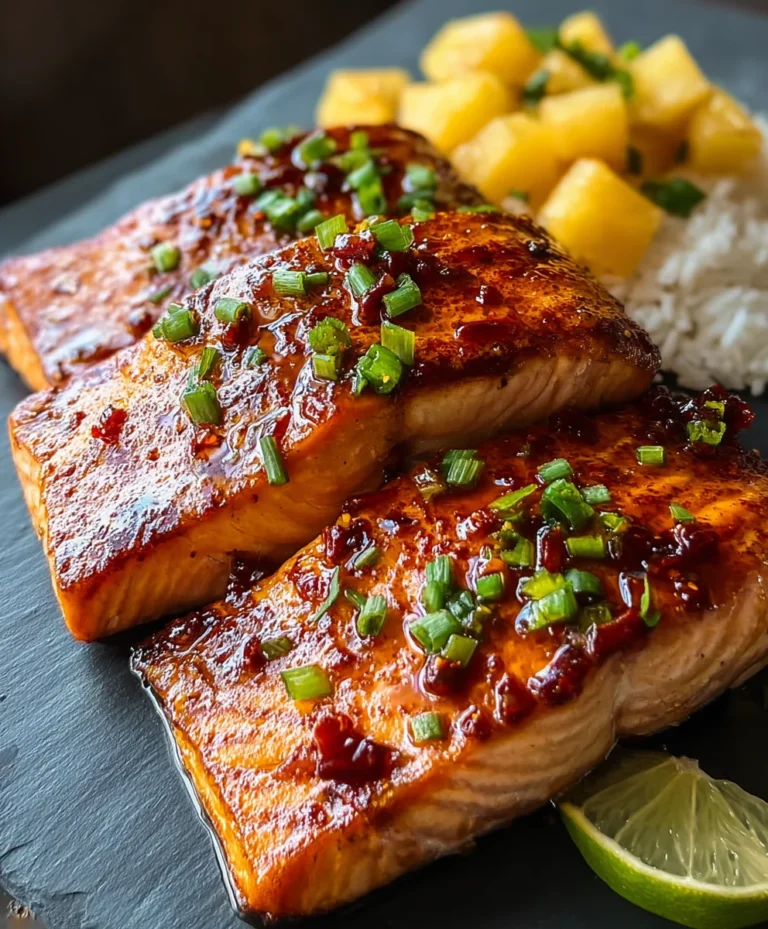 Pineapple Chipotle Salmon – Sweet Spicy Grilled Fish