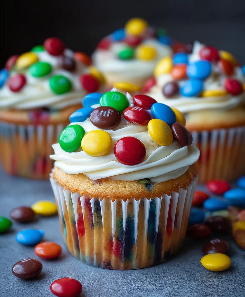 M-and-M Cupcakes The Ultimate Sweet Treat