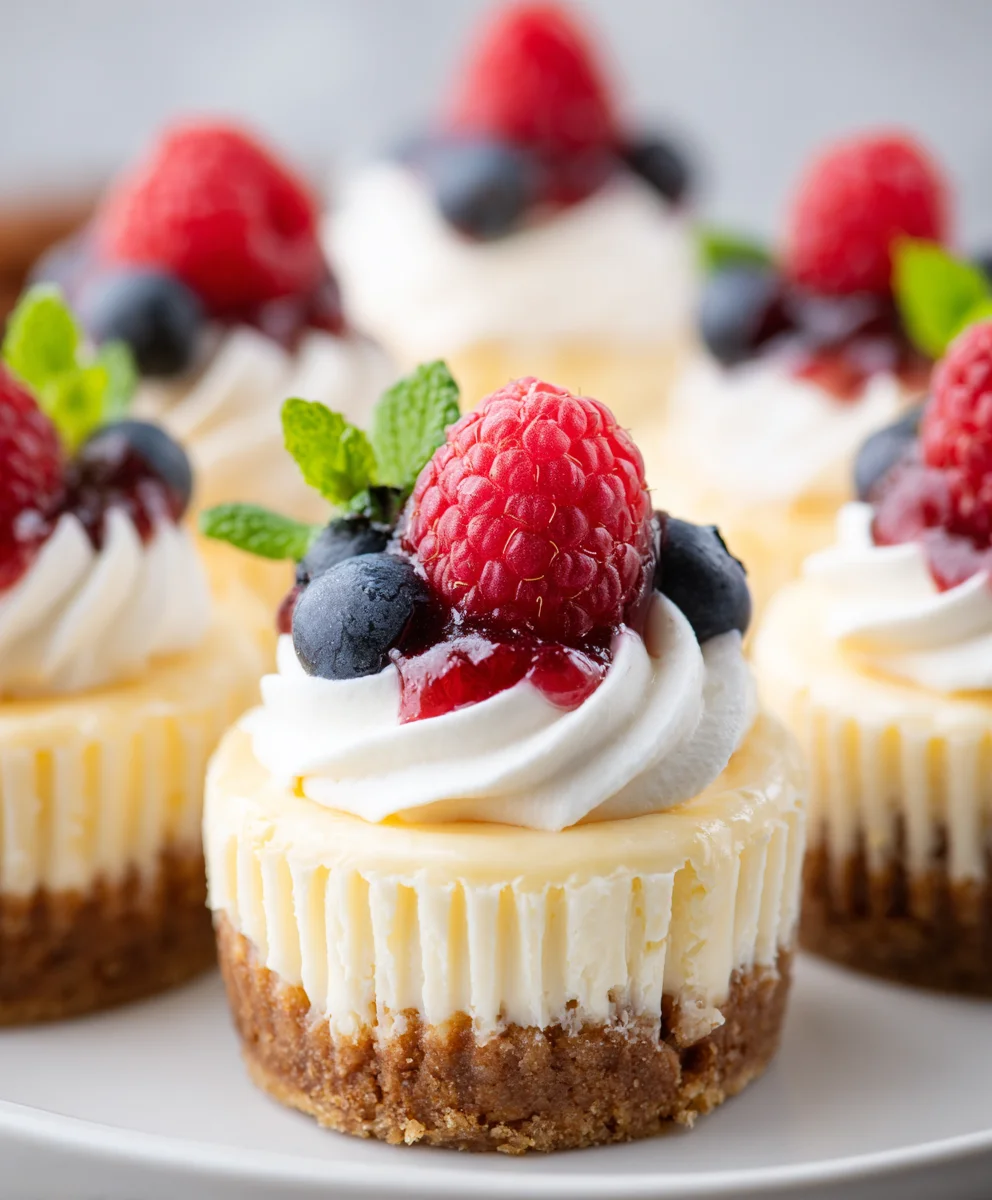 Best Mini Cheesecakes Easy-Creamy Recipe