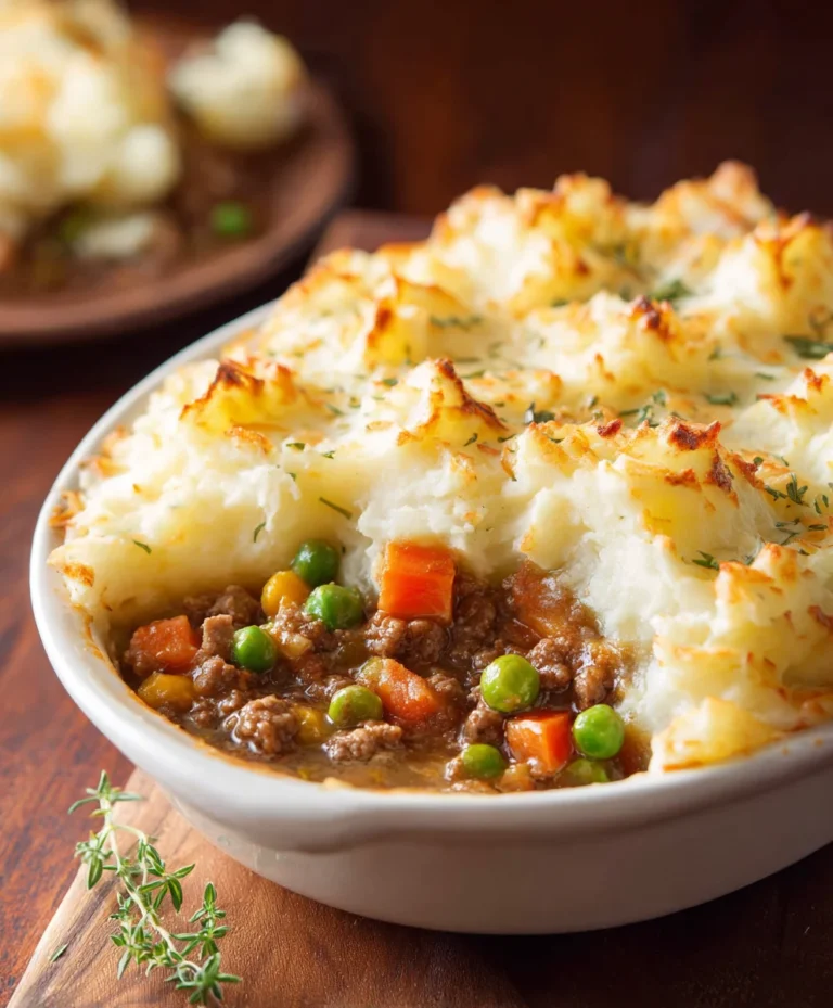 Easy Beef Shepherd’s Pie Recipe-Comfort Food