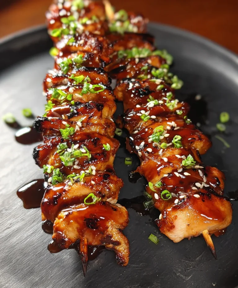 Easy Teriyaki Beef Skewers-Quick & Delicious Meal