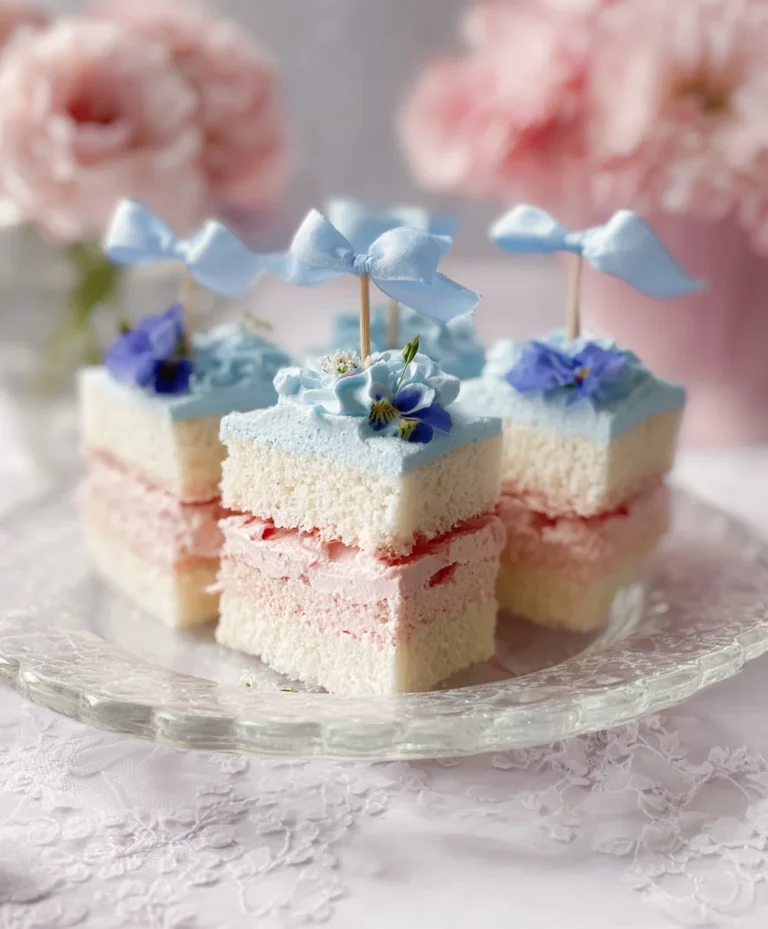 Dreamy Pink Blue Coquette Party Recipes-Sweet Delights