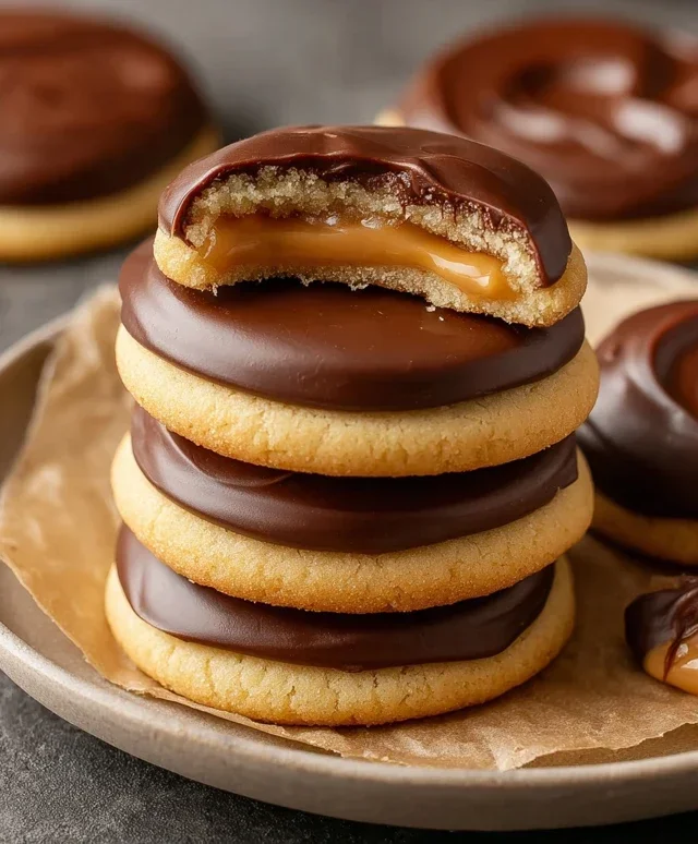 Twix Cookies