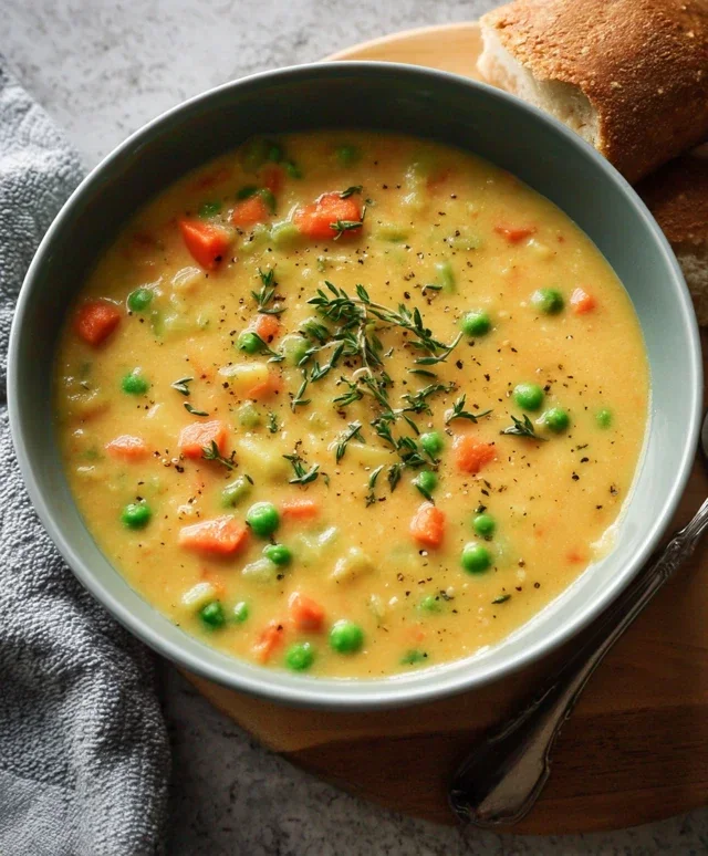 One-Pot Creamy Vegetable Soup