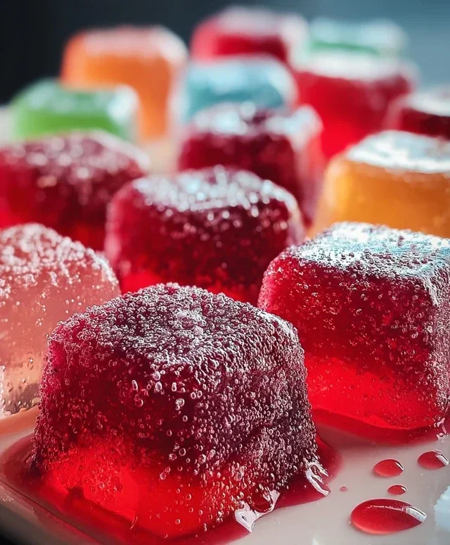 Boozy Jello Candy Melts