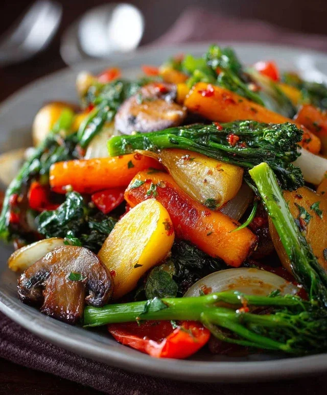 Healthy Sautéed Vegetables – Quick, Flavorful & Nutritious Side