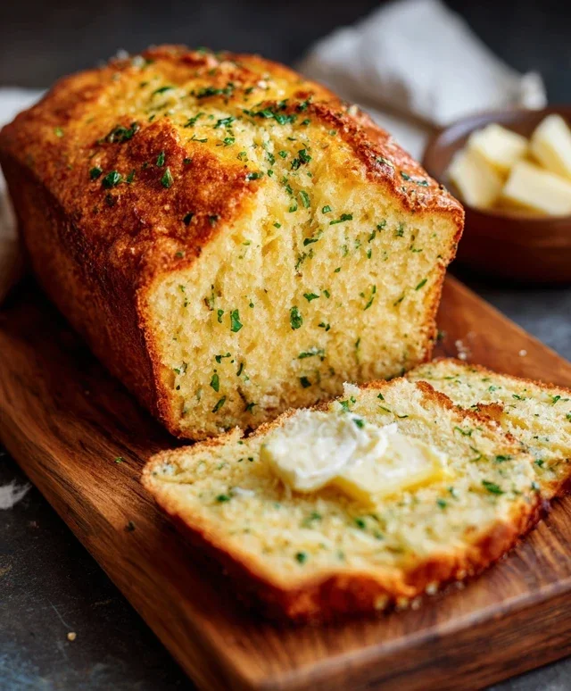 Garlic Butter Keto Bread