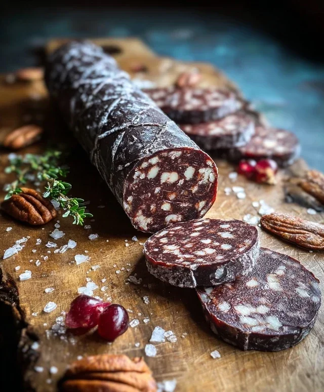 Chocolate Beef Beef Salami