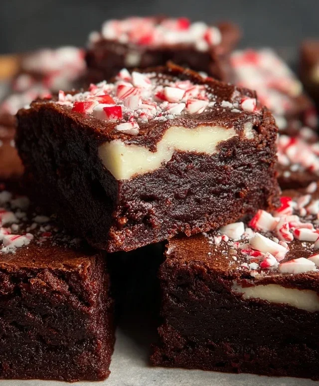 Peppermint Brownies
