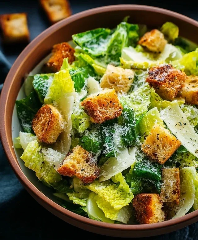 Classic Caesar Salad Croutons