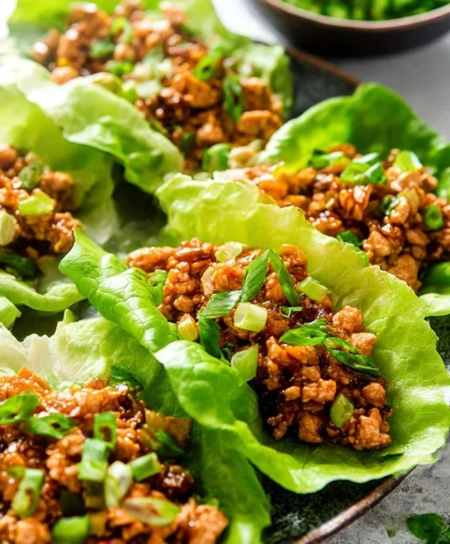 Crunchy PF Chang's Lettuce Wraps