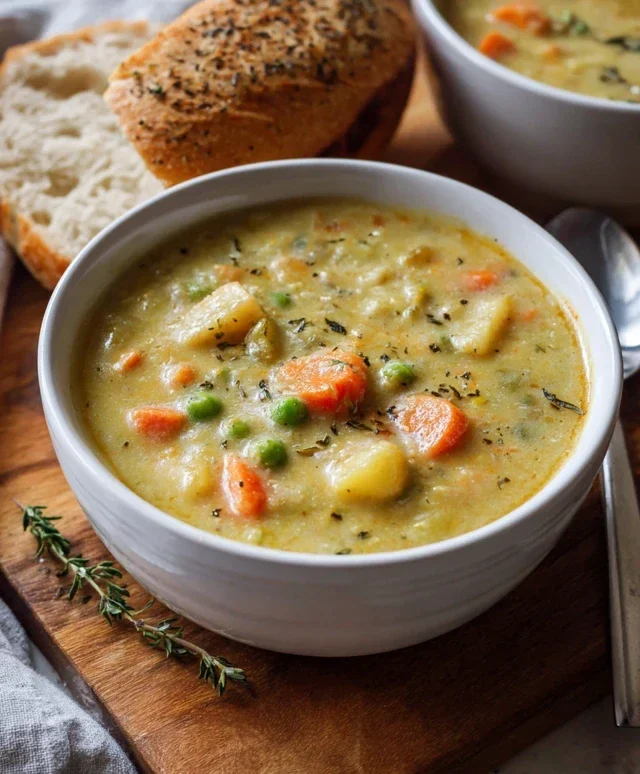 One-Pot Creamy Vegetable Soup