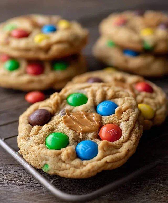 Peanut Butter M&M Cookies