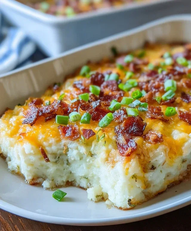 Twice Baked Potato Casserole