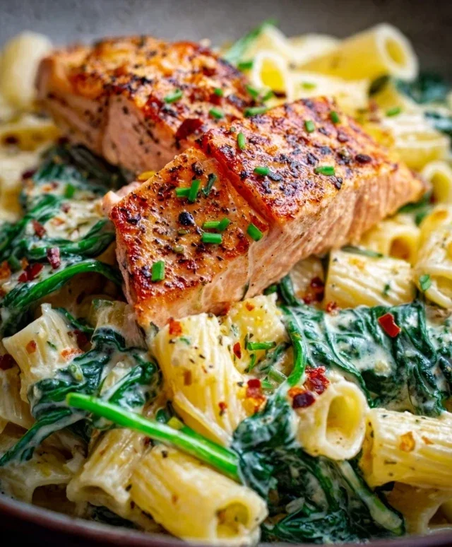 Salmon Spinach Pasta Dish: A Delicious and Nutritious Recipe to Try Today