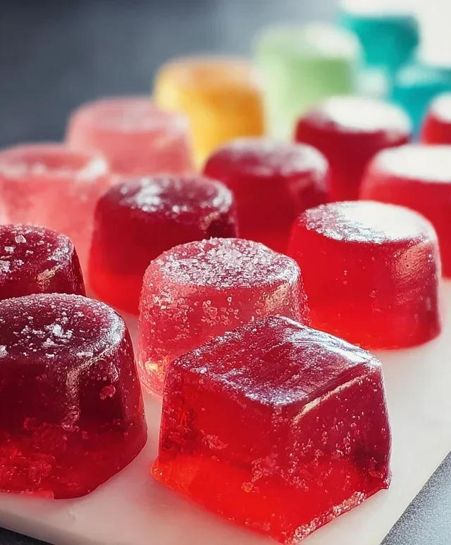 Boozy Jello Candy Melts